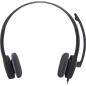Logitech Stereo H151 Kablet Høretelefoner Sort Logitech Stereo H151 Kablet Høretelefoner Sort